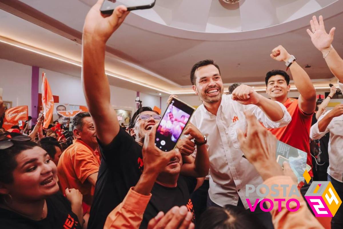 Asegura Álvarez Máynez que recuperarán la grandeza de Puebla Foto: Equipo de campaña