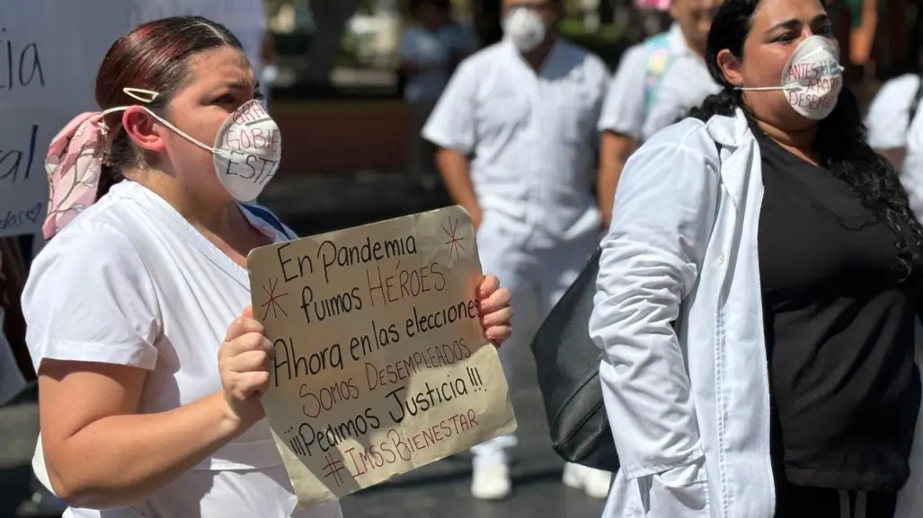 Personal de salud piden al Gobierno Federal le cumpla la promesa de basificación