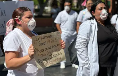 Personal de salud piden al Gobierno Federal le cumpla la promesa de basificación