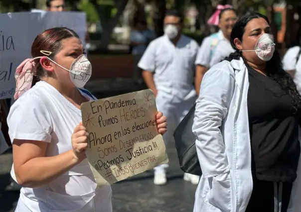 Personal de salud piden al Gobierno Federal le cumpla la promesa de basificación