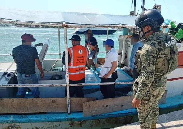 Operativo naval deja como saldo dos embarcaciones retenidas en Yucalpetén