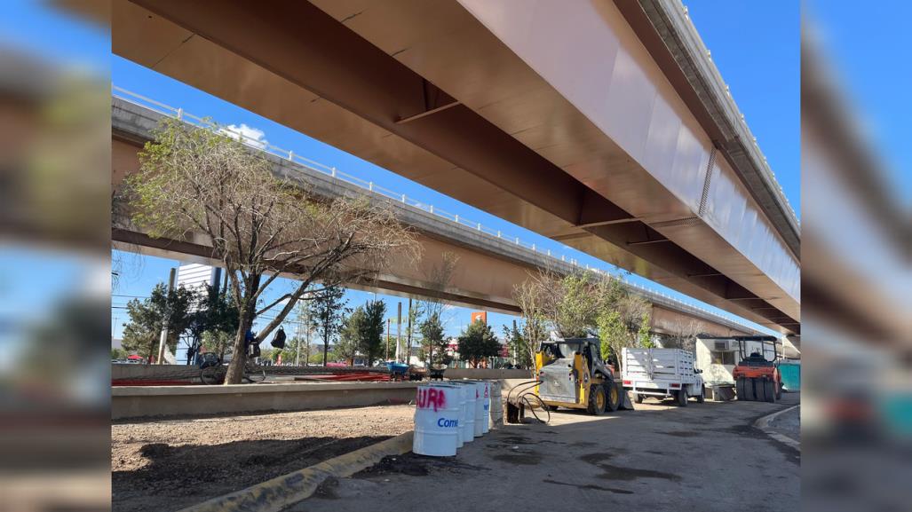 Vacaciones no pausaron trabajos de construcción en el puente Francisco Villa