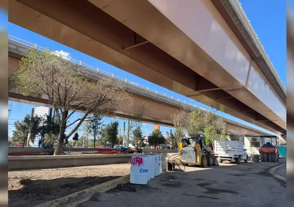 Vacaciones no pausaron trabajos de construcción en el puente Francisco Villa