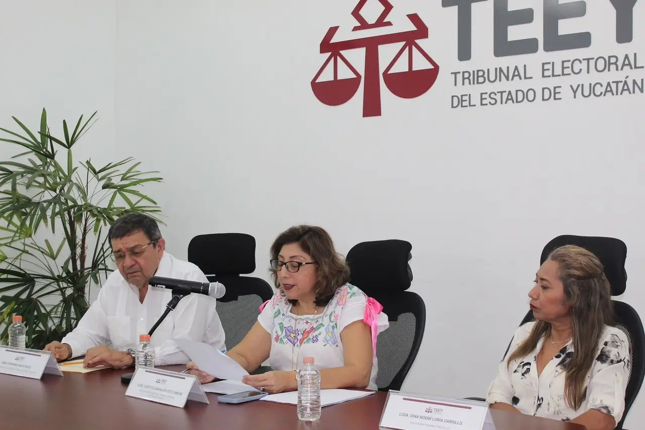 TEEY aprobó los registros de las postulaciones para diputación local de dos candidatos de acuerdo a Lineamientos para el registro de Candidaturas Indígenas y Afromexicanas del Estado de Yucatán. Foto: TEEY Yucatán