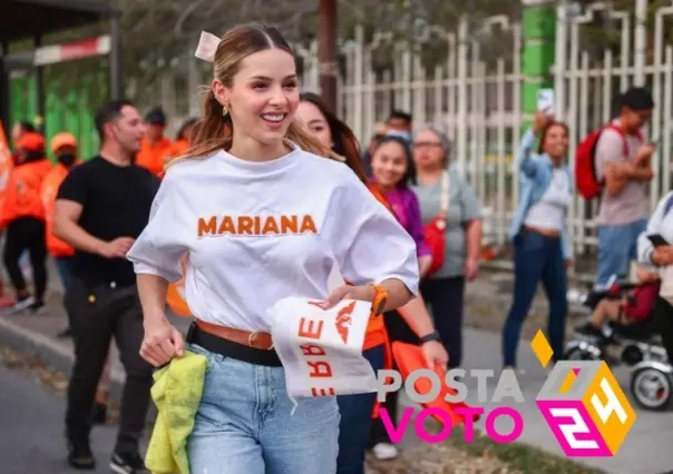 Encabeza Mariana Rodríguez encuesta por la alcaldía de Monterrey