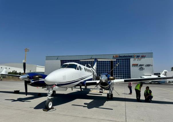 Aseguran avioneta que hacia vuelos clandestinos desde Tula