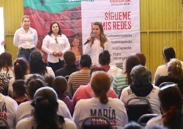 Va María Bárbara Cepeda por seguro de desempleo para mujeres en Coahuila