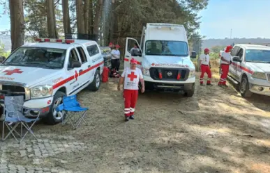 Atiende Cruz Roja mil 32 emergencia durante Semana Santa en Edomex