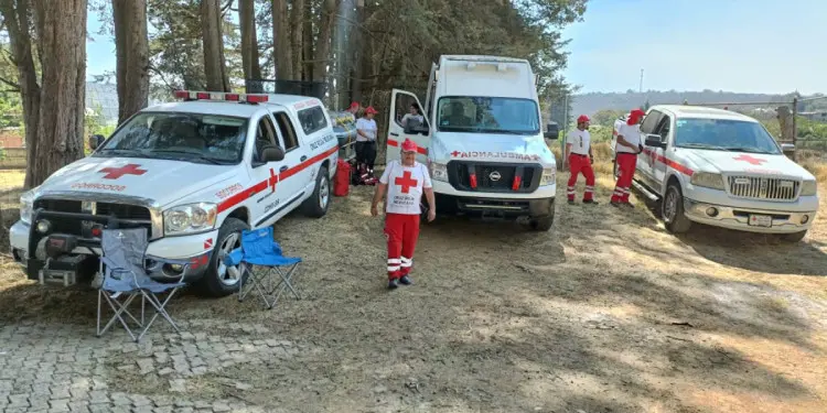 Atiende Cruz Roja mil 32 emergencia durante Semana Santa en Edomex