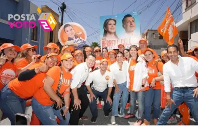 Lorenia Canavati, Luis Donaldo y Martha Herrera recorren calles de San Pedro