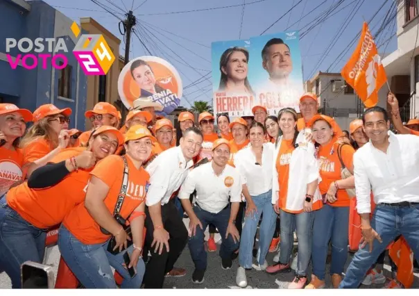 Lorenia Canavati, Luis Donaldo y Martha Herrera recorren calles de San Pedro