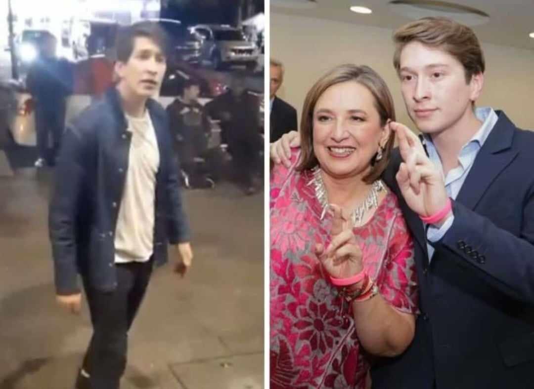 Xóchilt y su hijo Juan Pablo Gálvez. Foto tomada de: POSTA MÉXICO