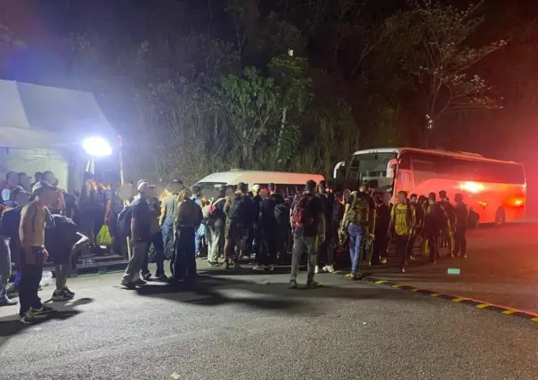 Migrantes de India, Nepal y China son detenidos en Tabasco