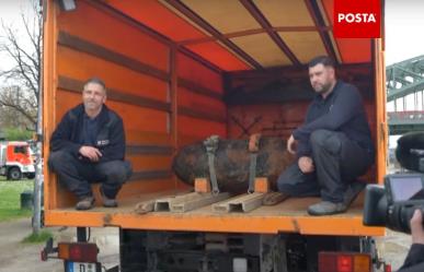 Hallan una bomba de 500 kilogramos de II guerra mundial en Colonia, Alemania