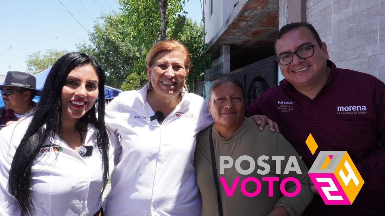Contacto con las personas, prioridad de Waldo Fernández y Judith Díaz