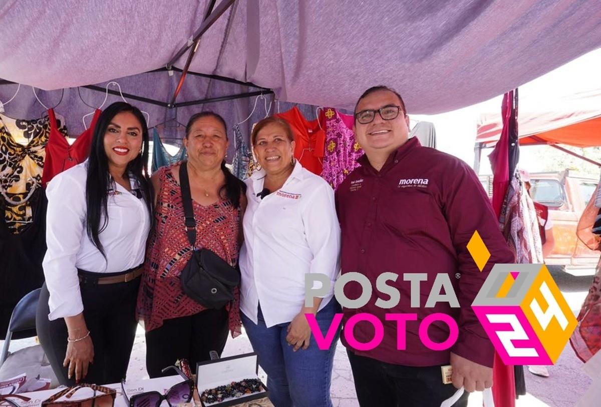 Contacto con las personas, prioridad de Waldo Fernández y Judith Díaz