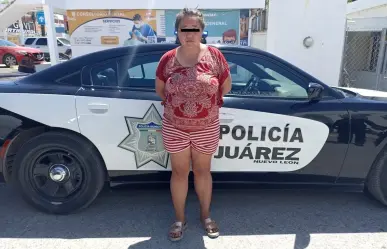 Detienen a mujer tras arrojar agua hirviendo a policía en el centro de Juárez