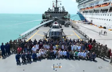 Arriban a Puerto Progreso, Yucatán, 24 Connacionales repatriados desde Haití