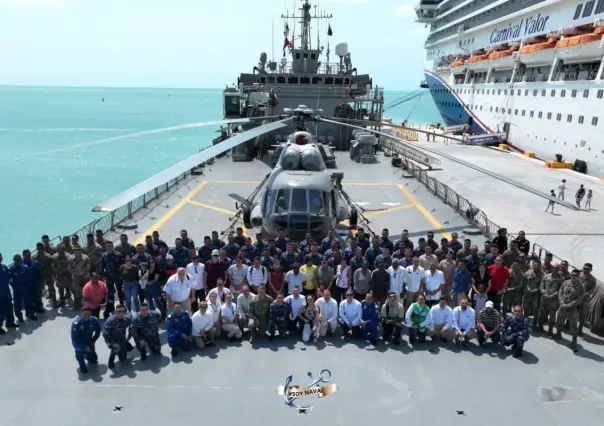 Arriban a Puerto Progreso, Yucatán, 24 Connacionales repatriados desde Haití