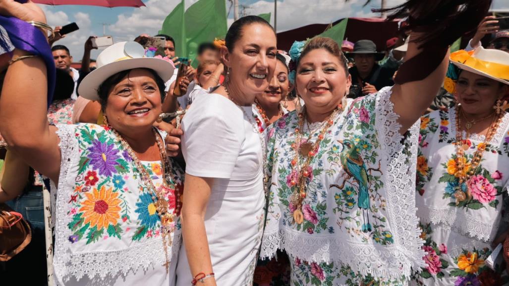 Claudia Sheinbaum en Mérida, la candidata presidencial llegará el 18 de abril