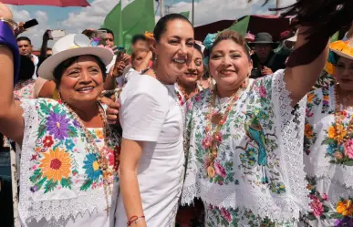 Claudia Sheinbaum en Mérida, la candidata presidencial llegará el 18 de abril