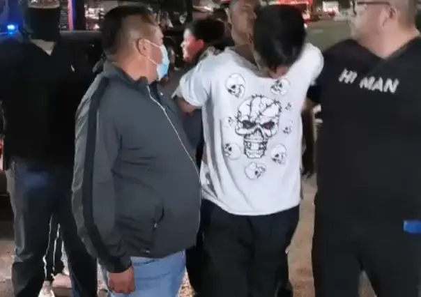 Persecución y balacera en Cuajimalpa deja a 6 detenidos por robo de camioneta