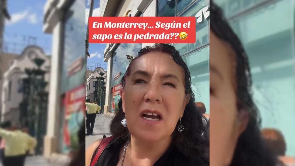 ¿Según el sapo es la pedrada? Mujer sorprendida por cobro de taxis en Monterrey