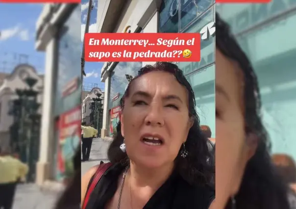 ¿Según el sapo es la pedrada? Mujer sorprendida por cobro de taxis en Monterrey