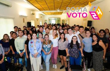 Cecilia Patrón presenta Plan de Trabajo Una sola Mérida enfocado en la juventud
