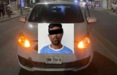 Detienen a hombre tras robar auto a mujer en Guadalupe