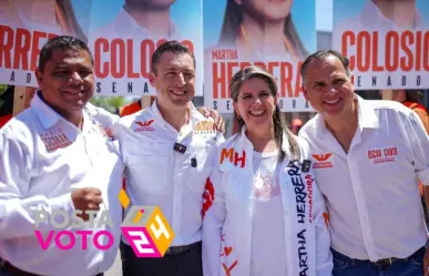Colosio y Martha Herrera llevan propuestas de seguridad a Metroplex