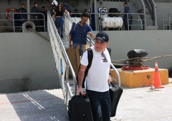 Llegan a Yucatán los 34 mexicanos evacuados de Haití