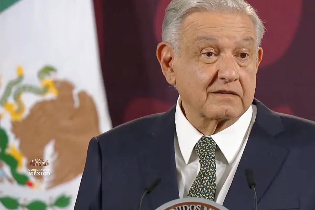 El presidente Andrés Manuel López Obrador en conferencia de prensa del 5 de abril de 2024. Foto: YouTube