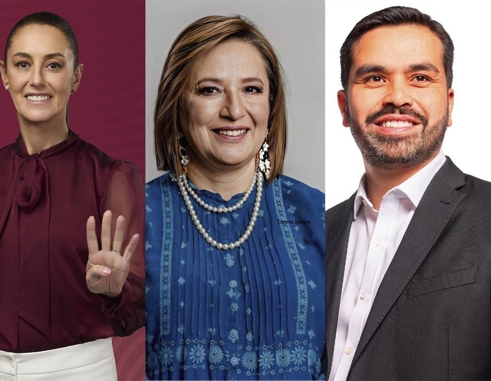 Sheinbaum VS Xóchitl VS Máynez: Muy pronto el primer debate presidencial