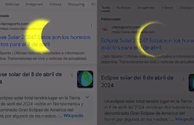 “Google se eclipsa”; esto pasa si buscas información del eclipse