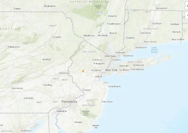 Sismo sacude Nueva York, New Jersey y Boston