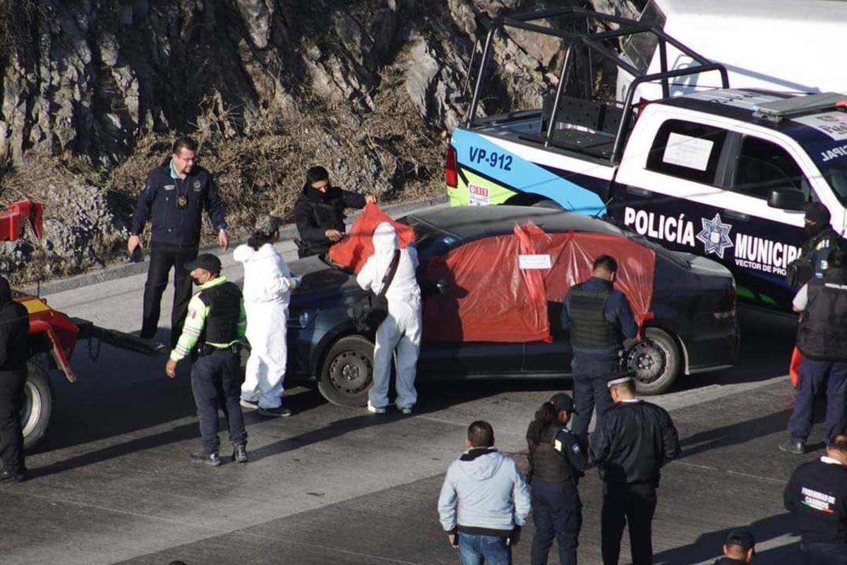 Hasta el momento las siete víctimas no han sido identificadas. Foto: Twitter @rioaxaca