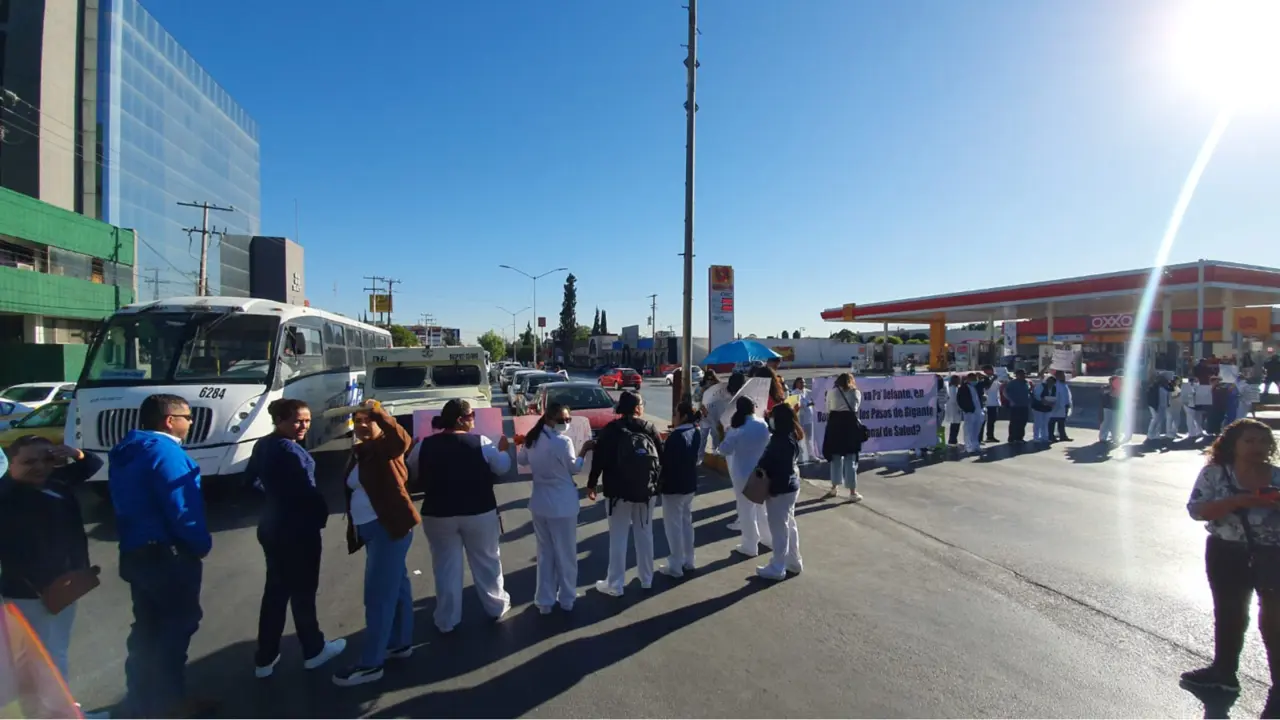 El IMSS se ha pronunciado respecto a la situación con los manifestantes del sector salud / Foto: Claudia Almaraz