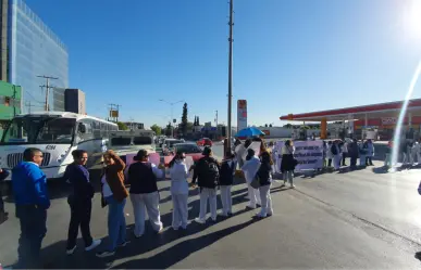 El IMSS en Coahuila se pronuncia respecto a manifestantes del sector salud