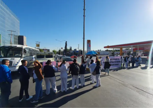 El IMSS en Coahuila se pronuncia respecto a manifestantes del sector salud