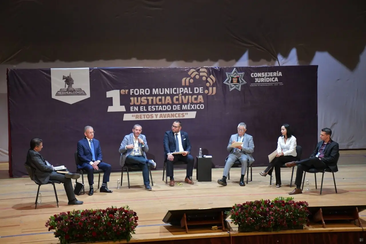 Realizan en Neza el primer foro municipal de justicia Cívica en Edomex