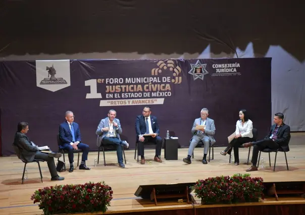 Realizan en Neza el primer foro municipal de justicia Cívica en Edomex