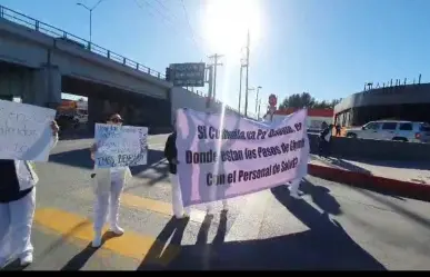 Personal de salud no levantarán manifestación, exigen la presencia de Gobernador