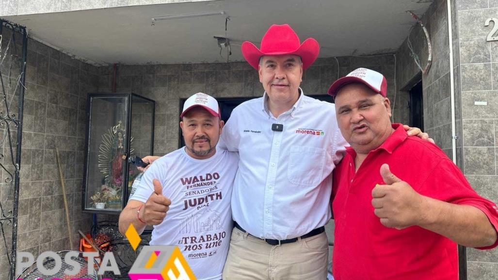 Nosotros si cumplimos compromisos: Waldo Fernández