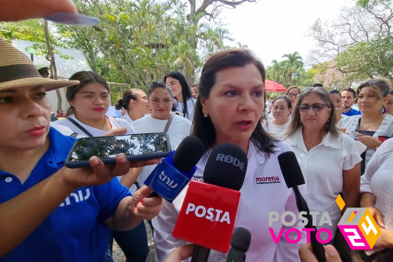 Yolanda Osuna Huerta dijo que una de sus principales propuestas es mejorar el sistema de drenaje. Foto: Armando de la Rosa / POSTA