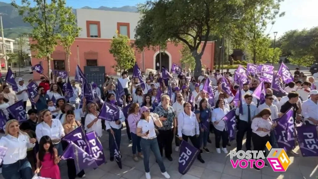 Partido Encuentro Social (PES) busca el voto de la ciudadanía en Nuevo León