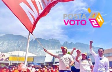 Abandera Jesús Nava la campaña de Diputados MC en Santa Catarina