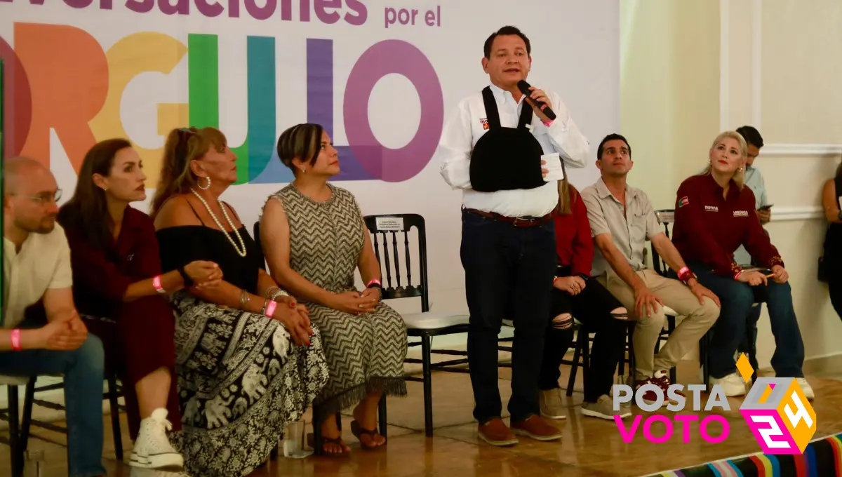 El candidato recordó da prioridad a los sectores más vulnerables de la población Fotos: Cortesía