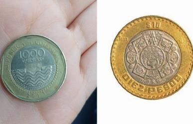 Alertan por monedas colombianas circulando en Mérida