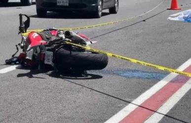 Motociclista fallece en trágico accidente en la autopista México-Toluca